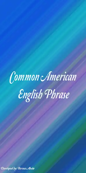 Play Common American English Phrase  and enjoy Common American English Phrase with UptoPlay
