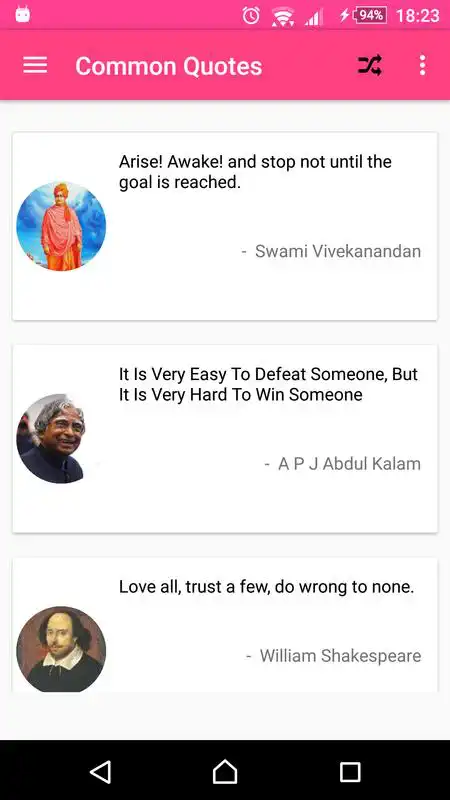 Play Common Quotes