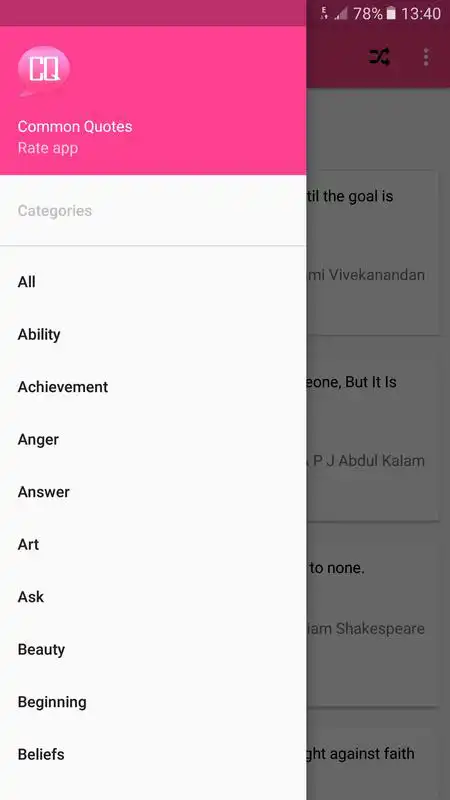 Play Common Quotes
