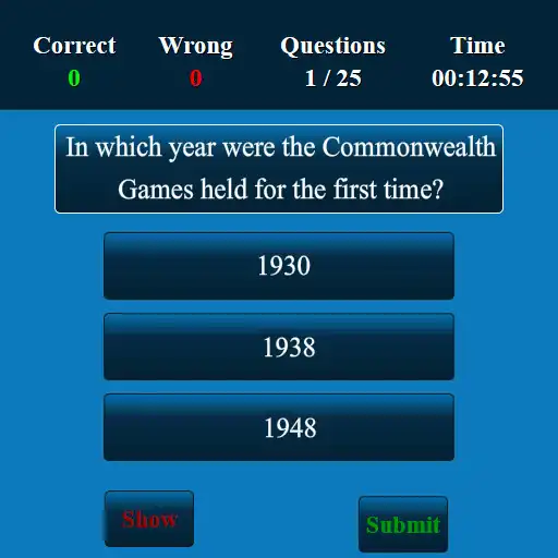 Play Commonwealth MCQ as an online game Commonwealth MCQ with UptoPlay