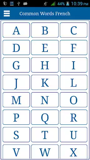 Play APK Common Word English to French  and enjoy Common Word English to French with UptoPlay com.commonwordsEtoF.Etofrench