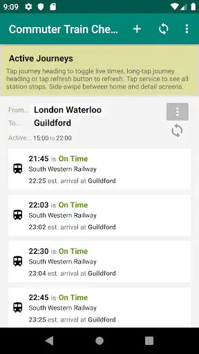 Play Commuter Train Check (Live Times  Journey Plan) as an online game Commuter Train Check (Live Times  Journey Plan) with UptoPlay
