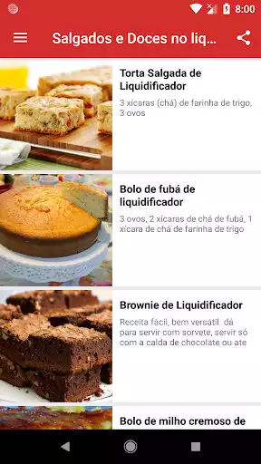 Play Como Fazer Salgados e Doces no liquidificador  and enjoy Como Fazer Salgados e Doces no liquidificador with UptoPlay