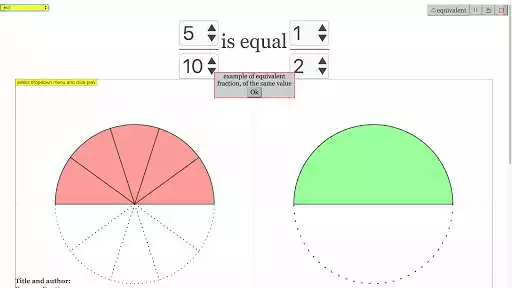 Play Compare Fractions for Primary Education Singapore as an online game Compare Fractions for Primary Education Singapore with UptoPlay