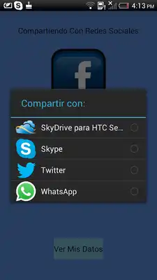 Play Compartir con redes sociales