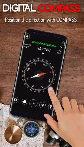 Play Compass App: Smart Compass for Android  and enjoy Compass App: Smart Compass for Android with UptoPlay