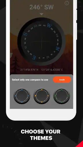Play Compass Free - Directional Compass as an online game Compass Free - Directional Compass with UptoPlay