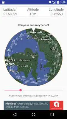 Play Compass PRO - The compass with satellite map