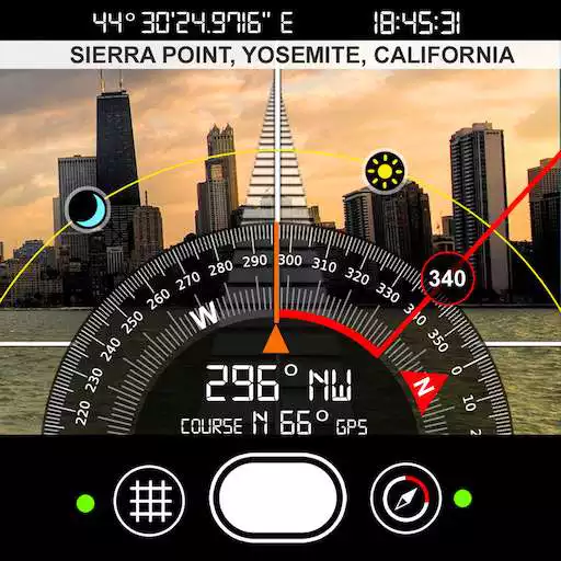 Run free android online Compass S8 (GPS Camera) APK