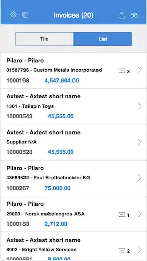 Compel Screen Compello Invoice Approval online game with UptoPlay