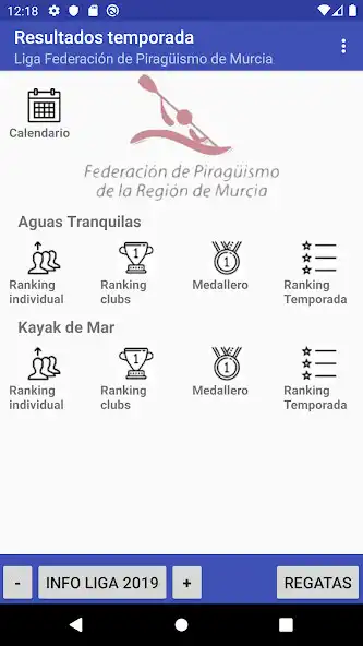 Play Competiciones Piragüismo FPRM as an online game Competiciones Piragüismo FPRM with UptoPlay