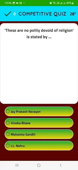 Play Competitive Quiz as an online game Competitive Quiz with UptoPlay