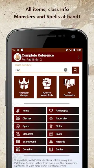 Play Complete Reference for Pathfinder 2  and enjoy Complete Reference for Pathfinder 2 with UptoPlay