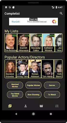 Play Completist - Movie/TV Checklist  Ranker as an online game Completist - Movie/TV Checklist  Ranker with UptoPlay