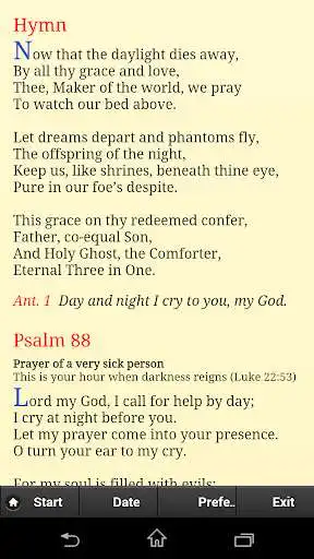 Play Compline - Night Prayer