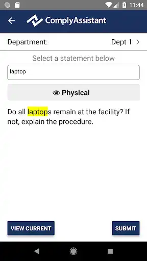 Play ComplyAssistant Mobile as an online game ComplyAssistant Mobile with UptoPlay