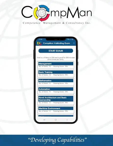 Play CompMan Validating Exam as an online game CompMan Validating Exam with UptoPlay