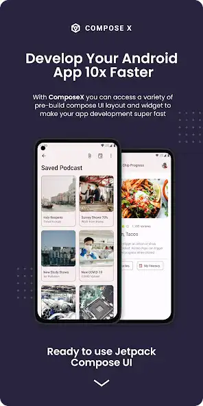 Play ComposeX - Jetpack Compose UI  and enjoy ComposeX - Jetpack Compose UI with UptoPlay