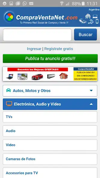 Play CompraVentaNet Clasificados as an online game CompraVentaNet Clasificados with UptoPlay