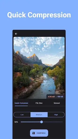 Play Compress Image - MB to KB  and enjoy Compress Image - MB to KB with UptoPlay