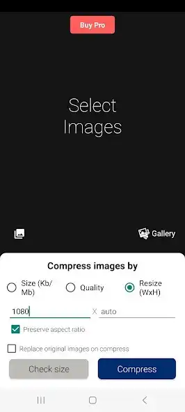 Play Compress image - Resize photos as an online game Compress image - Resize photos with UptoPlay