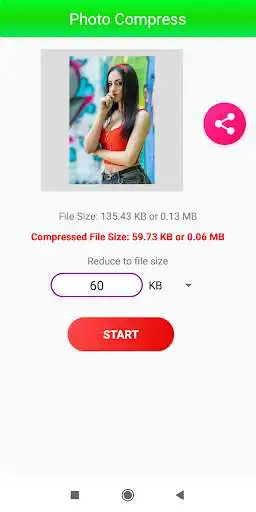 Play Compress image size in KB as an online game Compress image size in KB with UptoPlay