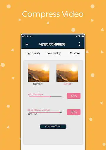 Play Compress Video Size as an online game Compress Video Size with UptoPlay