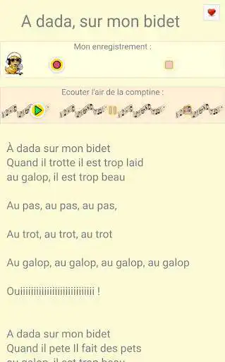 Play Comptine And Me  and enjoy Comptine And Me with UptoPlay