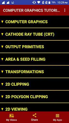 Play Computer Graphics Tutorial  and enjoy Computer Graphics Tutorial with UptoPlay