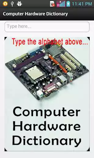 Play Computer Hardware Dictionary  and enjoy Computer Hardware Dictionary with UptoPlay