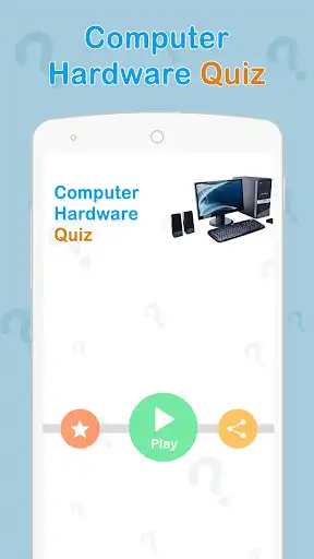 Play Computer Hardware Quiz as an online game Computer Hardware Quiz with UptoPlay