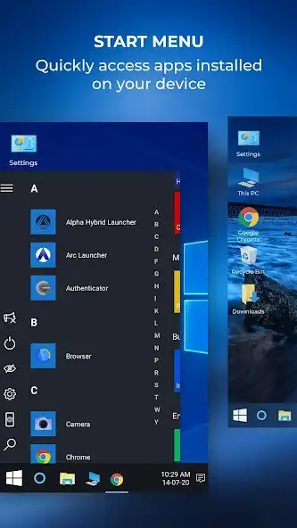 Play Computer Launcher Win 10 Home as an online game Computer Launcher Win 10 Home with UptoPlay