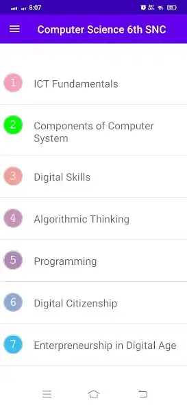 Play Computer Science 6th SNC  and enjoy Computer Science 6th SNC with UptoPlay