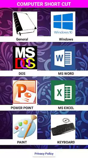 Play Computer shortcut key  and enjoy Computer shortcut key with UptoPlay
