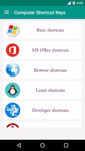 Play Computer Shortcut Keys  and enjoy Computer Shortcut Keys with UptoPlay
