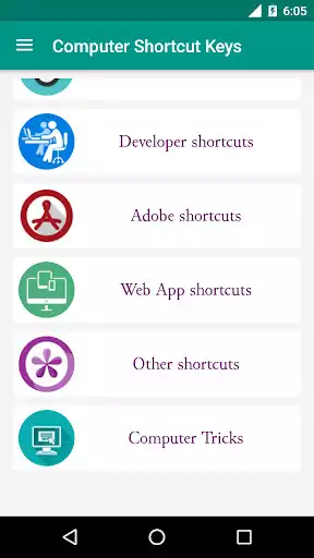 Play Computer Shortcut Keys as an online game Computer Shortcut Keys with UptoPlay