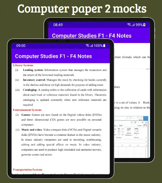 Play Computer studies: mocks as an online game Computer studies: mocks with UptoPlay