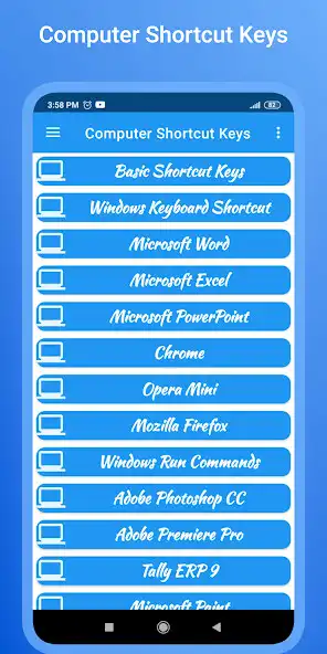 Play Computer Windows Shortcut Keys  and enjoy Computer Windows Shortcut Keys with UptoPlay