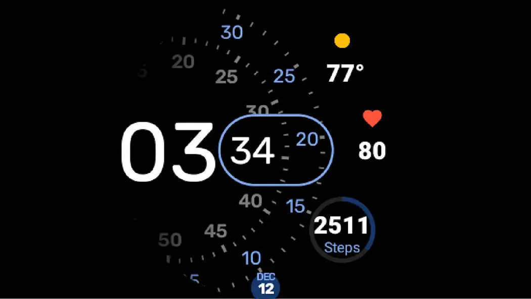 Play Concentric Native Watchface  and enjoy Concentric Native Watchface with UptoPlay