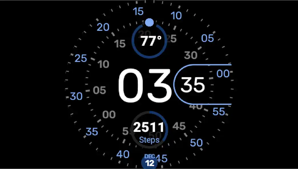 Play Concentric Native Watchface as an online game Concentric Native Watchface with UptoPlay