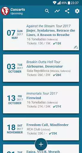 Play Concerts Agenda  and enjoy Concerts Agenda with UptoPlay