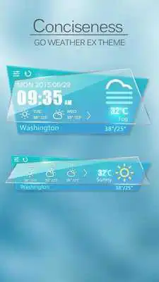 Play Conciseness GO Weather Widget