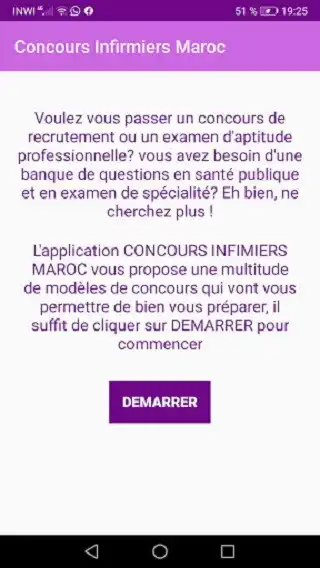 Play Concours Infirmier Maroc  and enjoy Concours Infirmier Maroc with UptoPlay