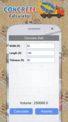 Play Concrete calculator 2019