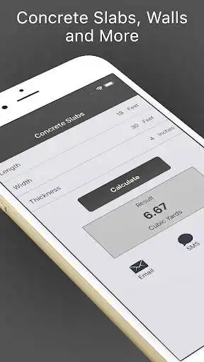 Play Concrete Calculator for Contractor as an online game Concrete Calculator for Contractor with UptoPlay
