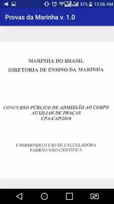 Play Concurso Marinha Provas e Gabaritos Oficiais
