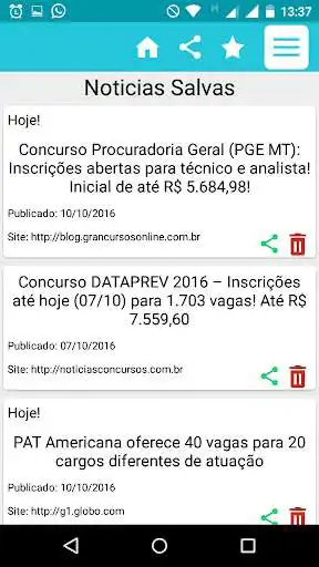 Play APK Concursos Abertos  and enjoy Concursos Abertos with UptoPlay 