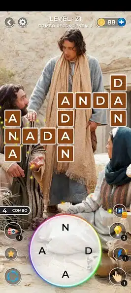 Play Conecta Palabras del Evangelio  and enjoy Conecta Palabras del Evangelio with UptoPlay