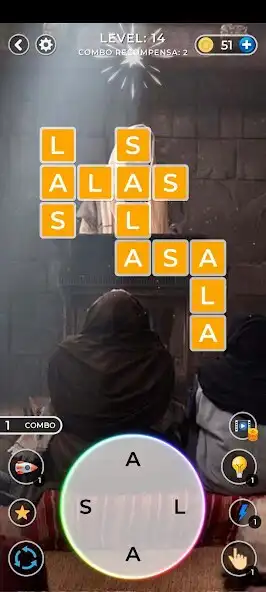 Play Conecta Palabras del Evangelio as an online game Conecta Palabras del Evangelio with UptoPlay