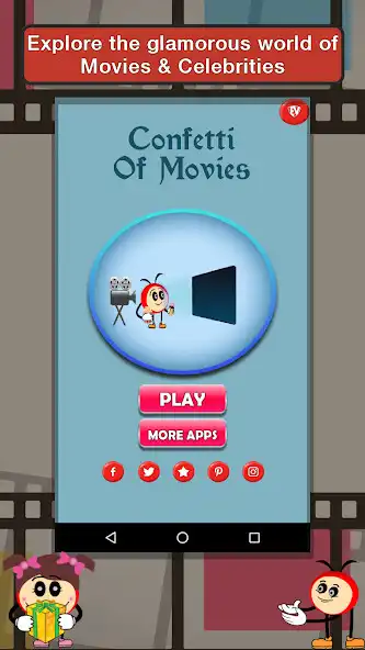 Play Confetti of Movies  and enjoy Confetti of Movies with UptoPlay